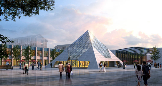 武汉金字塔网架